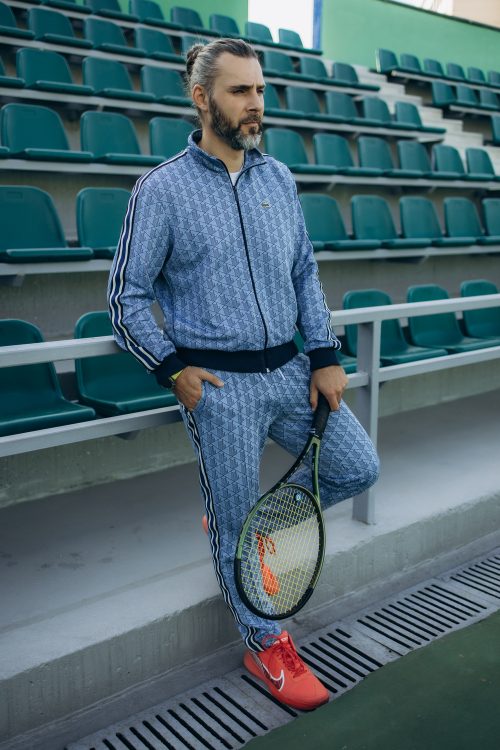 Trainer Maksim des Schweriner Tennisclub